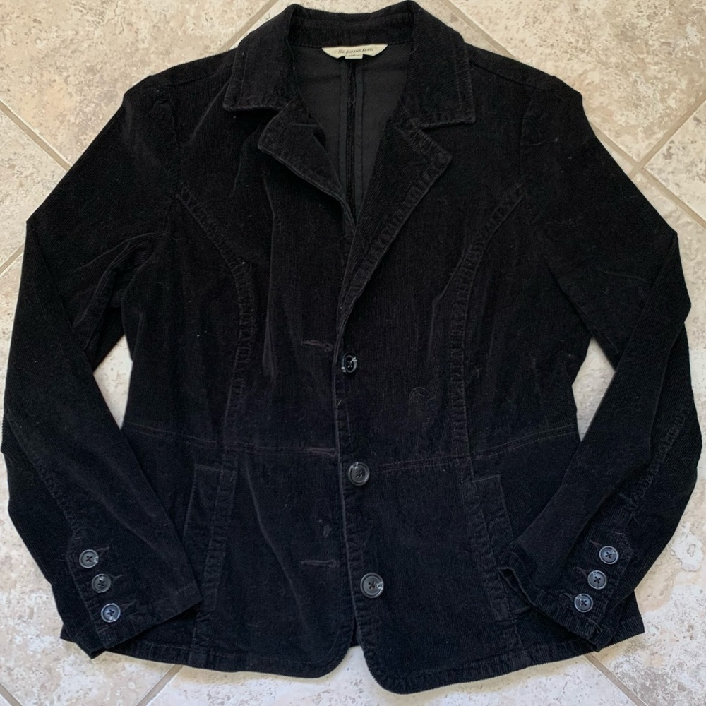Corduroy Black Jacket